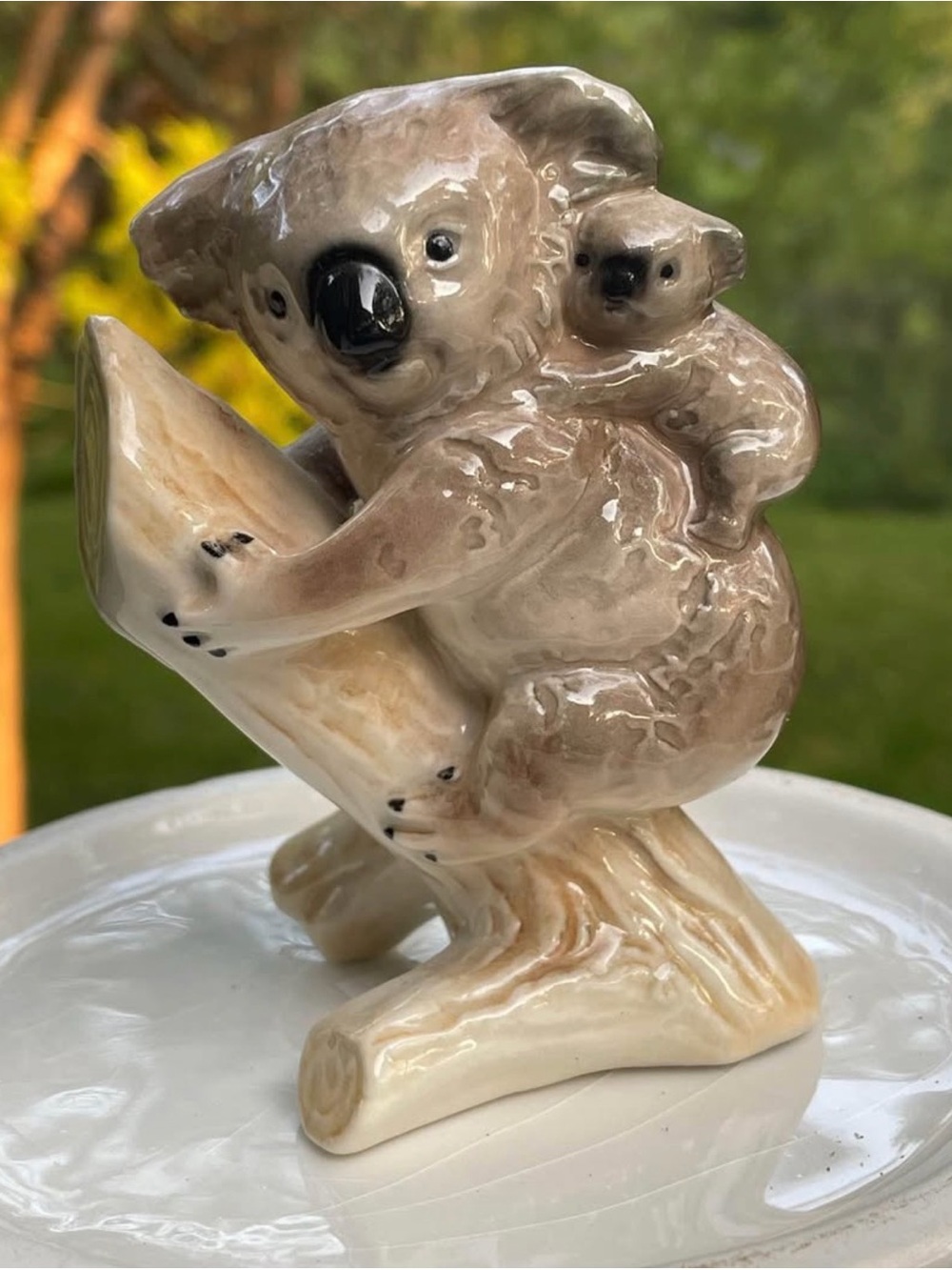 KOALA BEAR GOEBEL PORCELAIN FIGURINE. WEST GERMANY 1979-1990